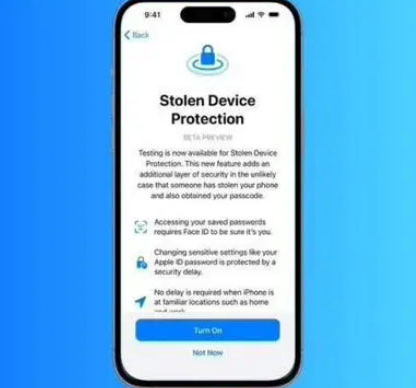 华安苹果授权维修店分享被盗设备保护功能开启方法 