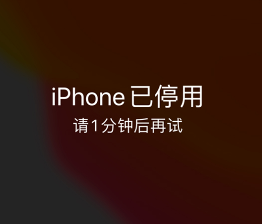 华安苹果手机维修分享:iPhone 显示“不可用”或“已停用”怎么办？还能保留数据吗？ 