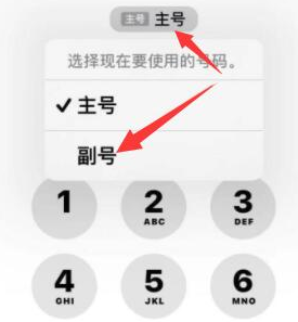 华安苹果14维修店分享iPhone 14 Pro Max使用副卡打电话的方法 